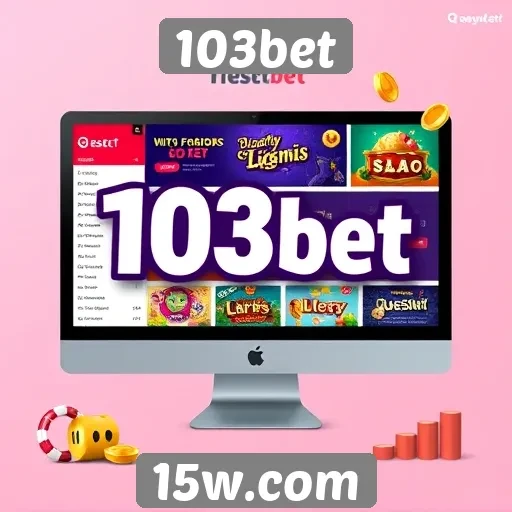 Acessibilidade e interface do site 103bet