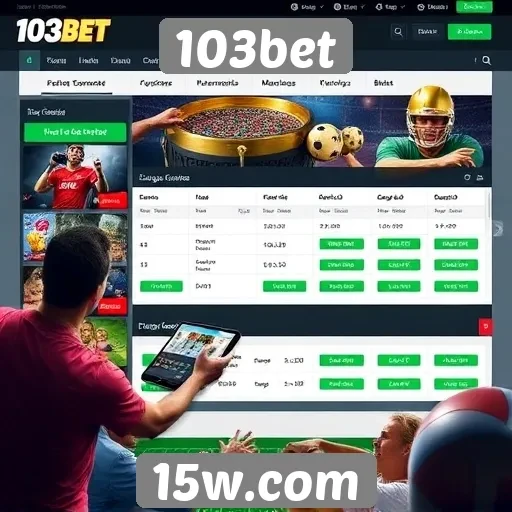 Facilidades de pagamento no site 103bet